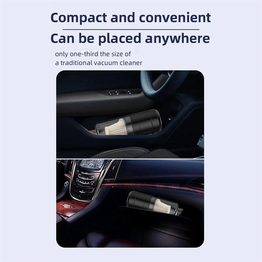Aspirateur de Voiture Sans Fil Puissant 15000Pa | Aspirateur Portable Auto