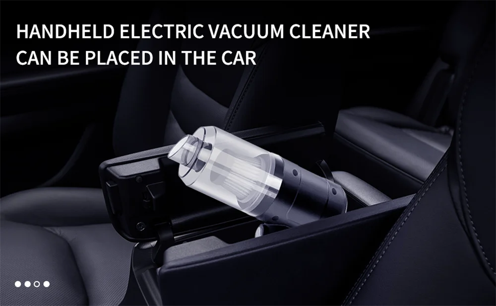 Aspirateur de Voiture Sans Fil Puissant 15000Pa | Aspirateur Portable Auto